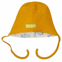 Wendem&uuml;tze Fleece Eulen curry - 86/92