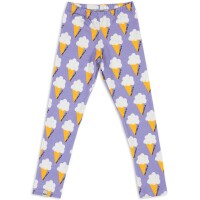 Leggings Ice Cream on lilac - 104/110