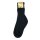 Socken Wolle Grobstrick schwarz