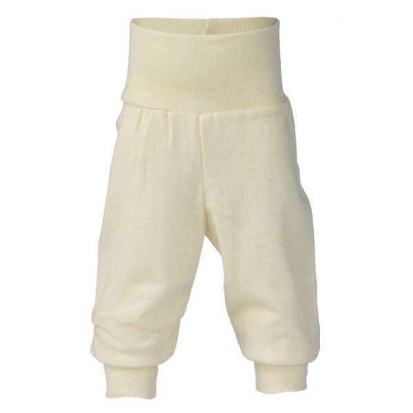 Baby-Hose Wolle/Seide natur - 50/56
