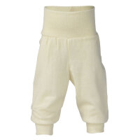 Baby-Hose Wolle/Seide natur - 50/56