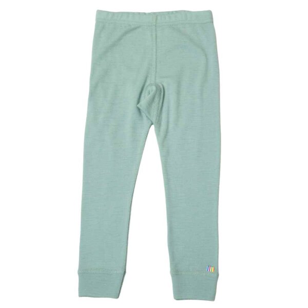 Basic Baby-Leggings Wolle türkis - 68/74