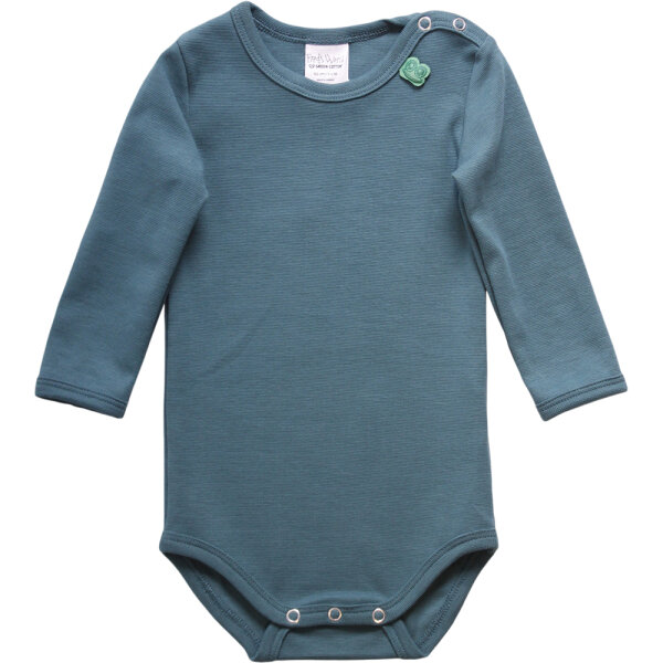 Body langarm dark green
