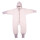 Overall Fleece Wolle/BW grau melange