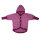 Jacke Fleece Wolle/BW weinrot melange