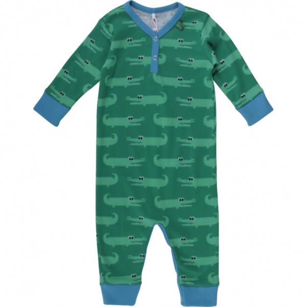Overall o. Fuß Krokodile pepper green
