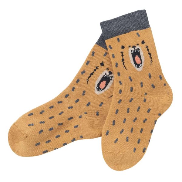 Socken Frottee Grizzly karamell - 27-30