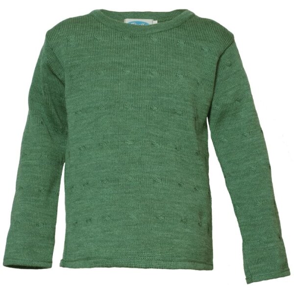 Pullover Twist Wolle salbei - 140