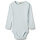 Body Langarm Rib Spencer light blue - 68