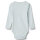 Body Langarm Rib Spencer light blue - 68