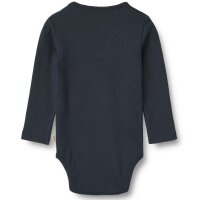 Body Langarm Rib Spencer navy - 80