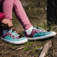Barfu&szlig; Sneaker Xplorer Light Teal &amp; Plum - 26