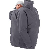 Regen-Tragejacke f&uuml;r M&auml;nner Shelter anthrazit