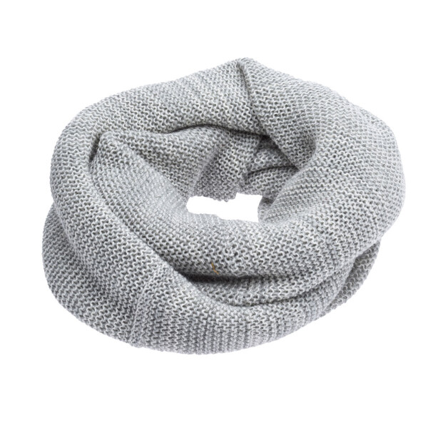 Loop Schal Merino grau-natur - Onesize