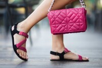 Barefoot Sandale Flexi fuchsia pink - 37