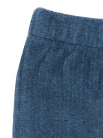 Velour Leggings Stormy Blue