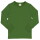 Shirt langarm solid green - 110/116