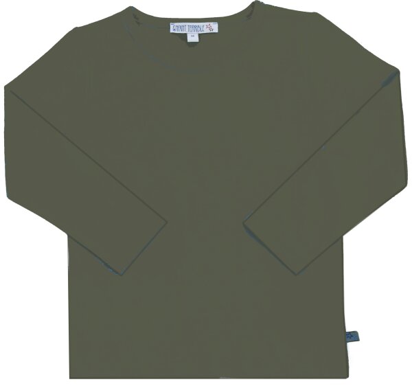 Langarmshirt uni forest - 104