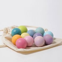 Kleine Pastellkugeln