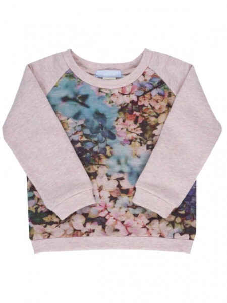 Sweatshirt Flower Hortensia