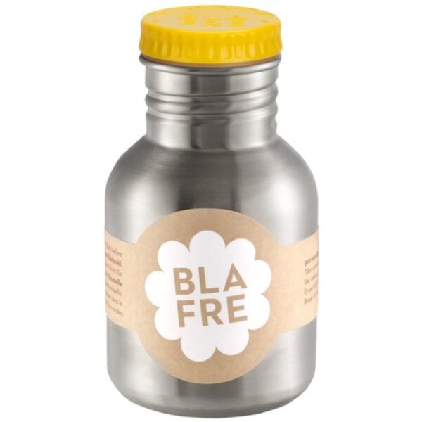 Blafre Edelstahl Trinkflasche 300ml yellow
