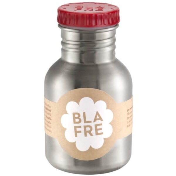Blafre Edelstahl Trinkflasche 300ml red