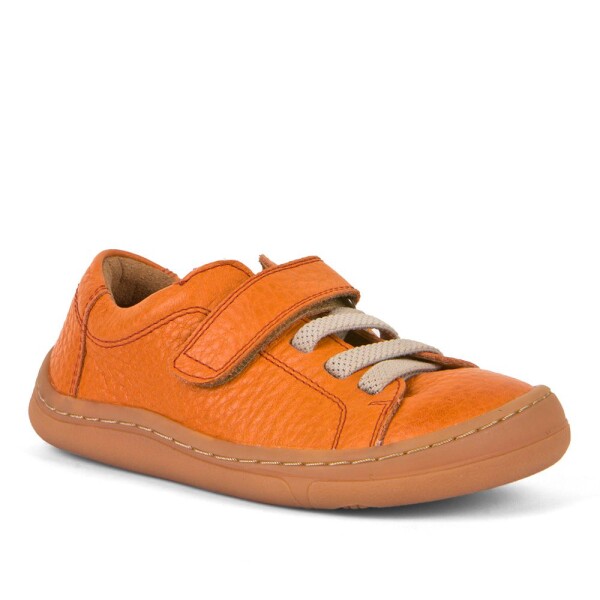 Barefoot Sneaker Elastic orange - 34