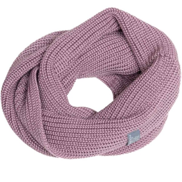 Hansen Loop Wolle Seide alt rose - 2