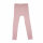 Leggings Wolle Seide rosa meliert - 140