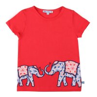 T-Shirt zwei Elefanten - red