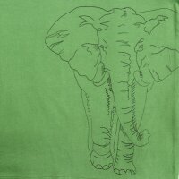 T-Shirt Elefant, leaf green