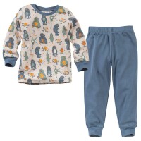 Pyjama Monster grau - 104