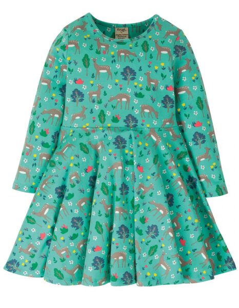 Sofia Skater Kleid Rehkitze