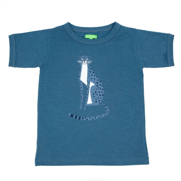 Morris T-Shirt Gepard blau