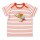 Tobi T-Shirt Streifen Rusty Red - 86
