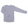 Basic Shirt Langarm Wolle hellgrau - 110