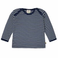Shirt langarm gestreift ultramarin - 86/92