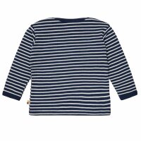 Shirt langarm gestreift ultramarin  - 98/104