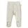 Hose mit Fuß Wolle Seide beige