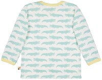 Shirt Langarm Krokodile mint