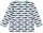 Shirt Langarm Krokodile ultramarin