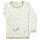 Shirt Langarm Wolle Seide Papierflieger beige