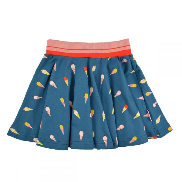 Tellerrock Eis blau