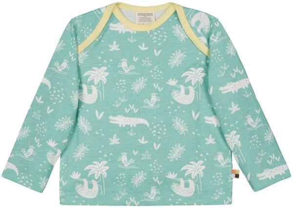 Shirt Langarm Dschungel mint