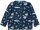 Shirt Langarm Dschungel ultramarin
