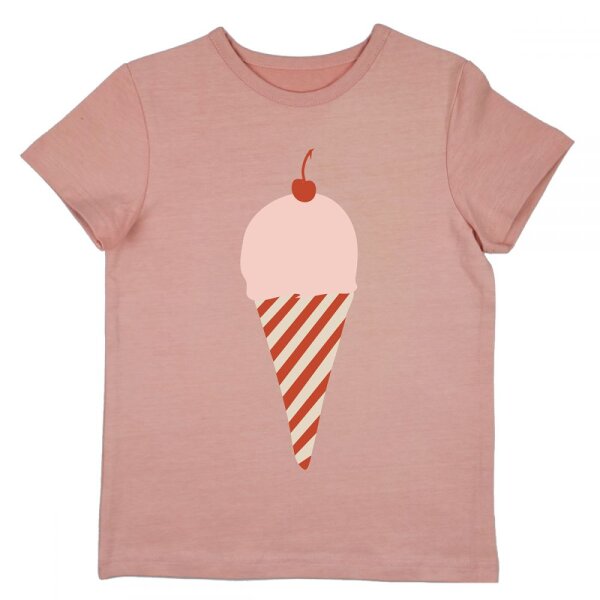 T-Shirt Eistüte rosa