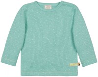 Shirt Langarm Waffel mint