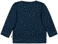 Shirt Langarm Waffel ultramarin