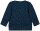 Shirt Langarm Waffel ultramarin