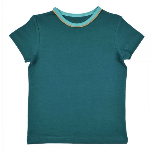 T-Shirt uni petrol